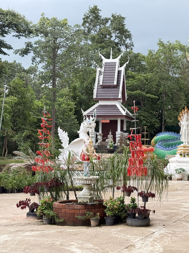 วัดอุทยานธรรมหนองบัวแดง ถ้ำนาคา เขมราฐ