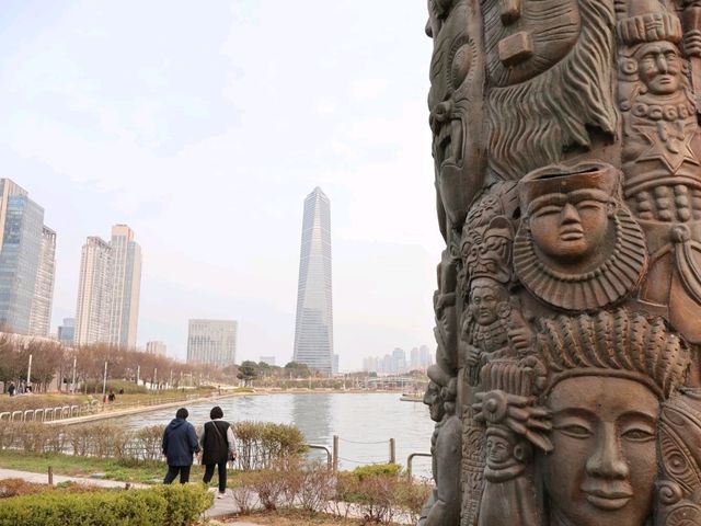 센트럴파크공원 이뻤어요