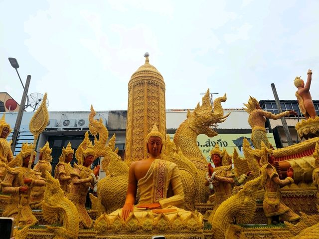 แห่เทียนอุบลราชธานี 2568 จ.อุบลราชธานี