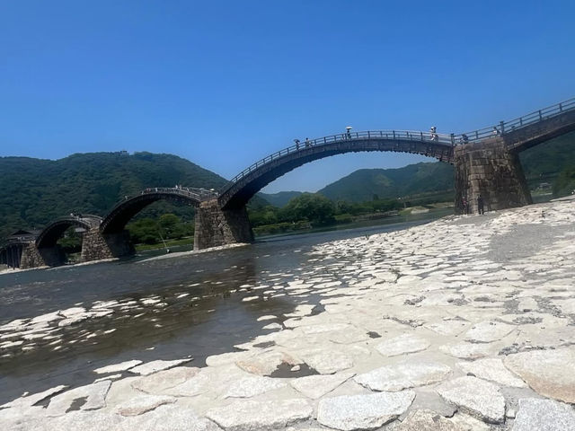 🌉錦帯橋|五連の木造アーチが描く、日本の美と技の結晶 🌉錦帯橋|五連の木造アーチが描く、日本の美と技の結晶