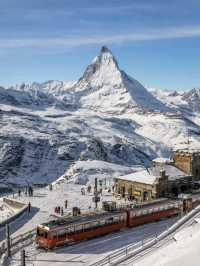 『🇨🇭采爾馬特』只有雪山、木屋、馬車和你! 
