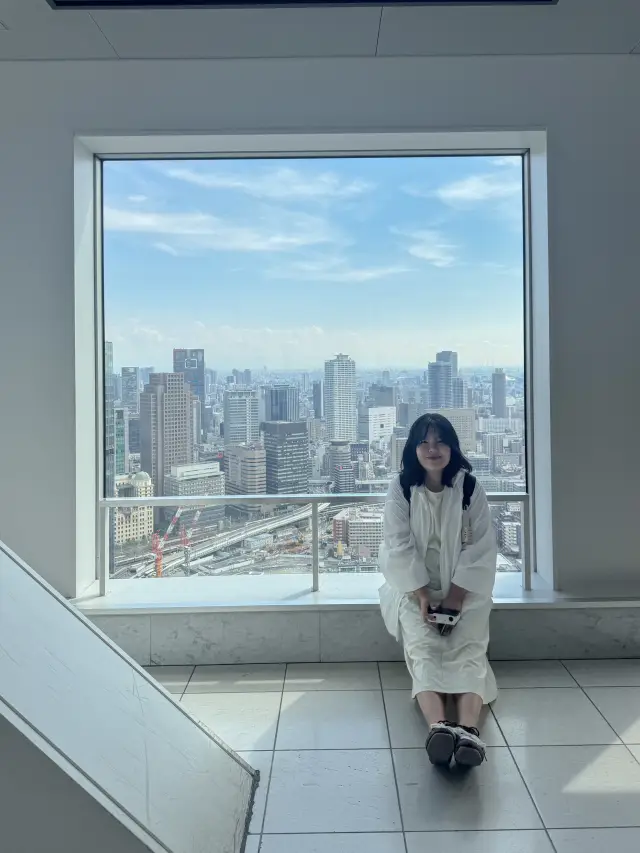 大阪城市觀景的好地方「梅田空中庭園」