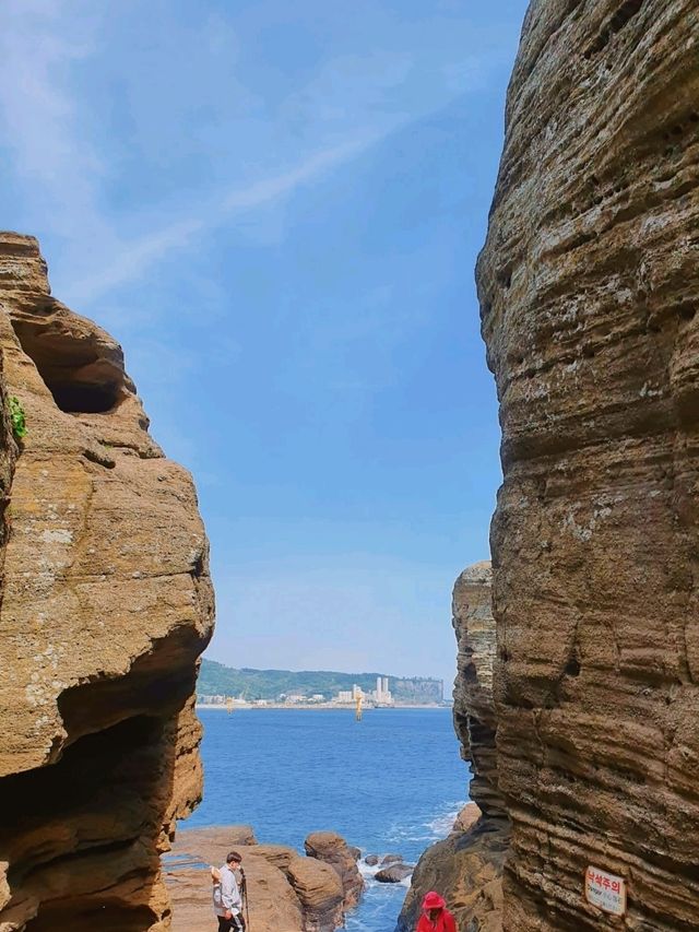 제주여행 필수코스, 바다 경관이 멋진 천연기념물 제주 사계리 용머리해안