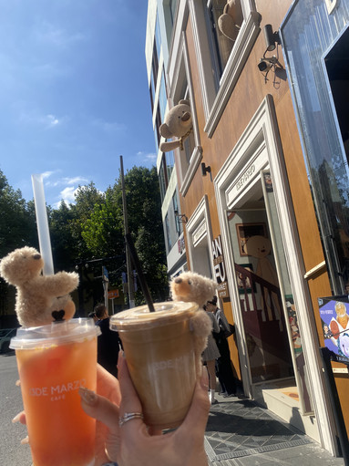 上海】くまさん付きドリンクが可愛すぎる — 13 DE MARZO Cafe🧸 | Trip