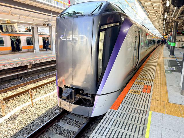 รีวิวรถไฟจาก Shinjuku ไป Kawaguchiko 🗻