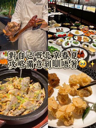 對自己嘅北京春夏攻略滿意到瞓唔著🥹✨
