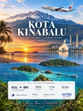  Kota Kinabalu Is Where Mountains Meet the Sea 🌊⛰️