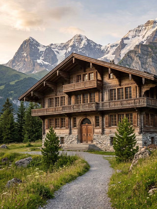 🏔️ Inside Chalet d'Arvenaz: Switzerland’s Hidden Alpine Estate 🇨🇭✨