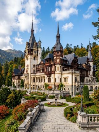 🏰✨ 佩萊什城堡-山谷中迷人的皇家宮廷

這座城堡宛如童話世界般美麗,靜臥於羅馬尼亞喀爾巴阡山脈鬱鬱蔥蔥的森林之中🌲🏔️。其建築風格完美融合了文藝復興、德國和哥德式元素,城堡的每個角落都充滿了令人著迷的細節。

✨ 城堡的亮點包括其引人注目的正面,以及美麗的塔樓和屋頂;還有精緻的內部裝飾,例如錯綜複雜的木雕、彩色玻璃、枝形吊燈和富麗堂皇的大廳,營造出一種彷彿穿越回皇家時代的氛圍。

📸 如果您有機會造訪羅馬尼亞,這裡絕對是您旅行清單上的必去之地。佩萊什城堡的魅力不僅在於城堡本身,更在於它宏偉的建築與浪漫自然風光交相輝映的絕美景色💫

#佩萊什城堡 #羅馬尼亞 #羅馬尼亞旅遊 #童話城堡