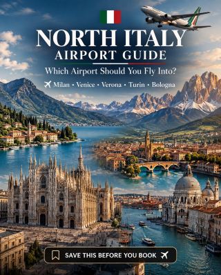 Полный путеводитель по аэропортам Северной Италии ✈️🇮🇹 Куда летать и почему
