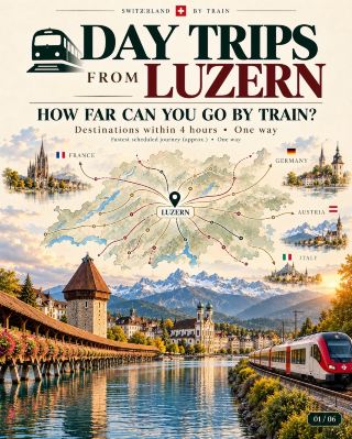 🚆 從盧塞恩出發的精彩一日遊：火車能走多遠？ 🇨🇭