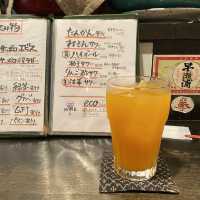 奄美の夜は看板のない店「優歩」で美食三昧