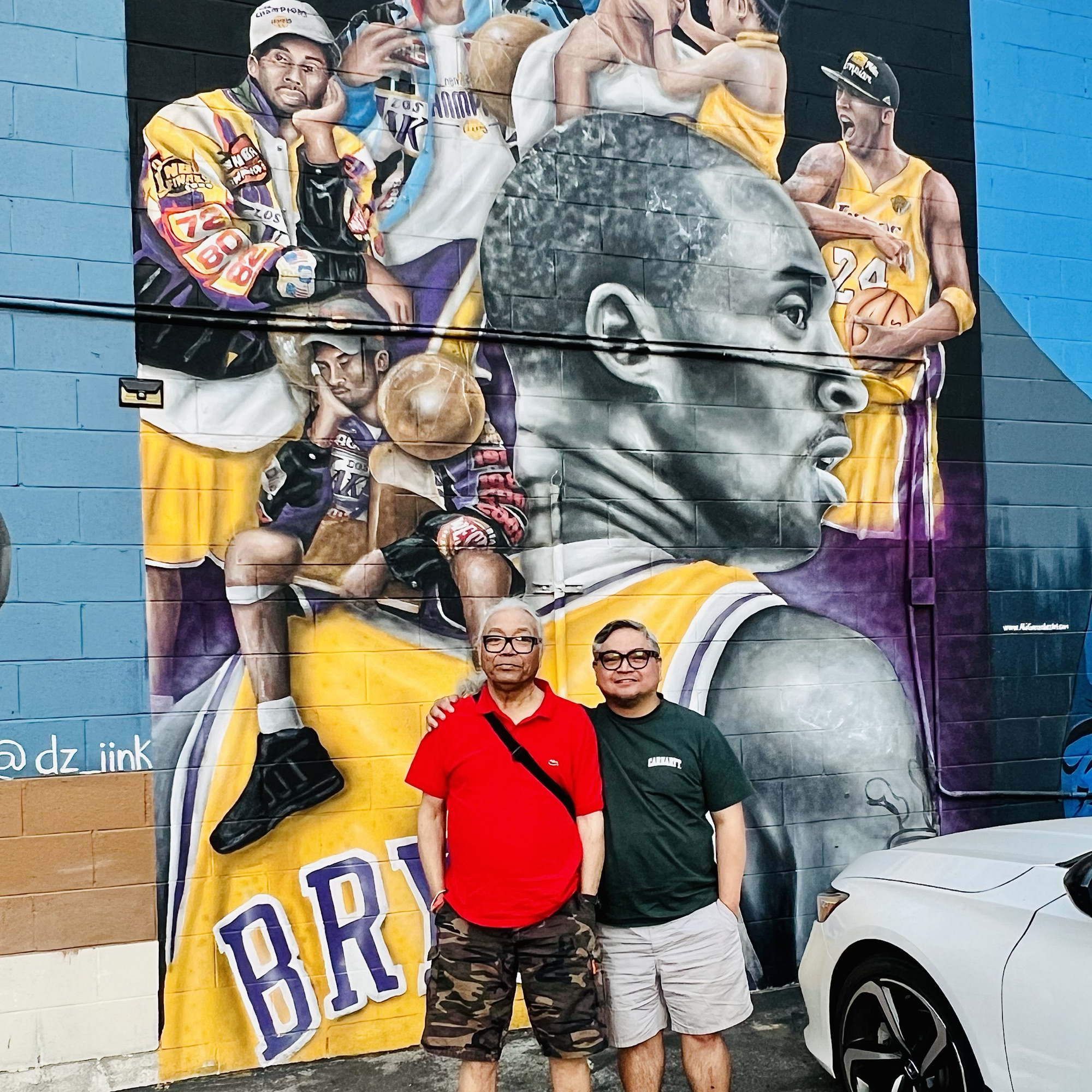 Kobe & Gianna Bryant Murals on X: Late 90s Mamba style   / X