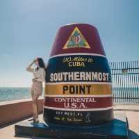 Southernmost Point of the Continental USA @ Key West