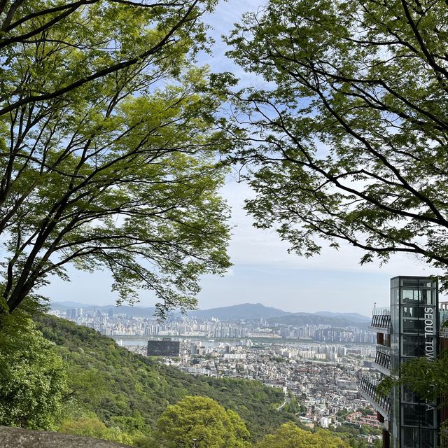 탁 트인 서울 전경 💚 봄나들이 명소 추천 💚 남산타워