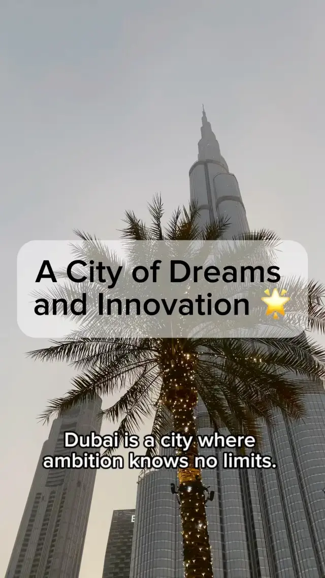 A City of Dreams and Innovation 🌟