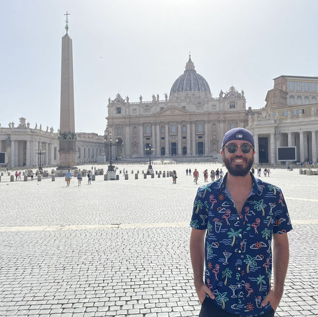 Took a little break from pizza to see the Vatican