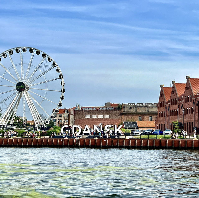 The vibrant city of Gdansk