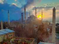 The Blue Mosque: A Symphony in Blue and Light!