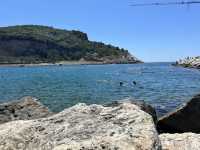 The beach of the portovenere