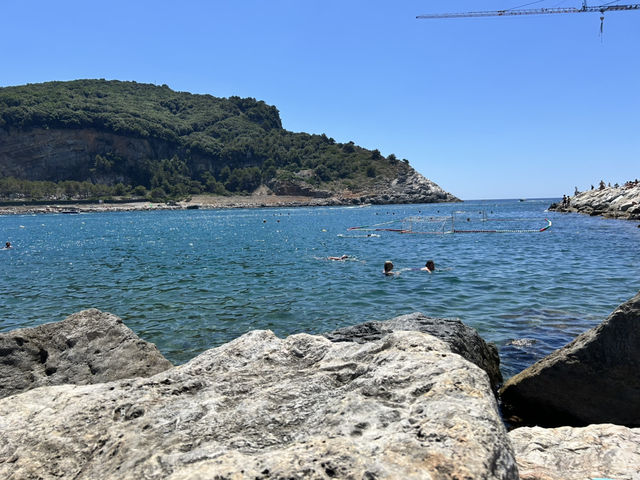 The beach of the portovenere