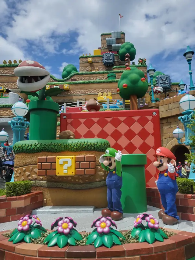 Super Mario at Universal Studios Japan