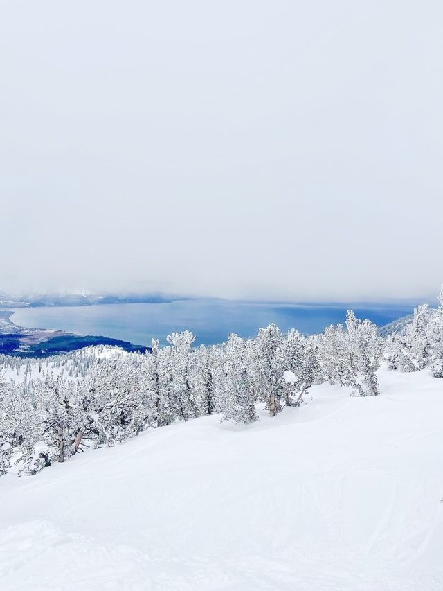 太浩湖天堂滑雪場初體驗