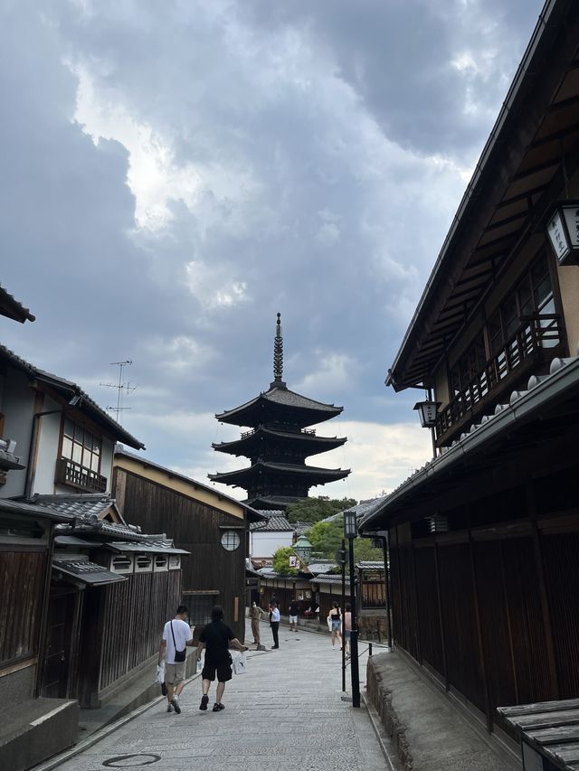 日本京都必去打卡點在八阪塔法觀寺看京都二年阪三年阪盡收眼底