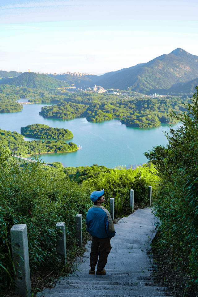 深圳一條私藏的徒步路線千島湖半山半海