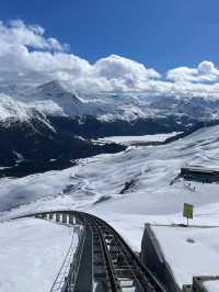 瑞士頂級雪場之——聖莫里茨滑雪場