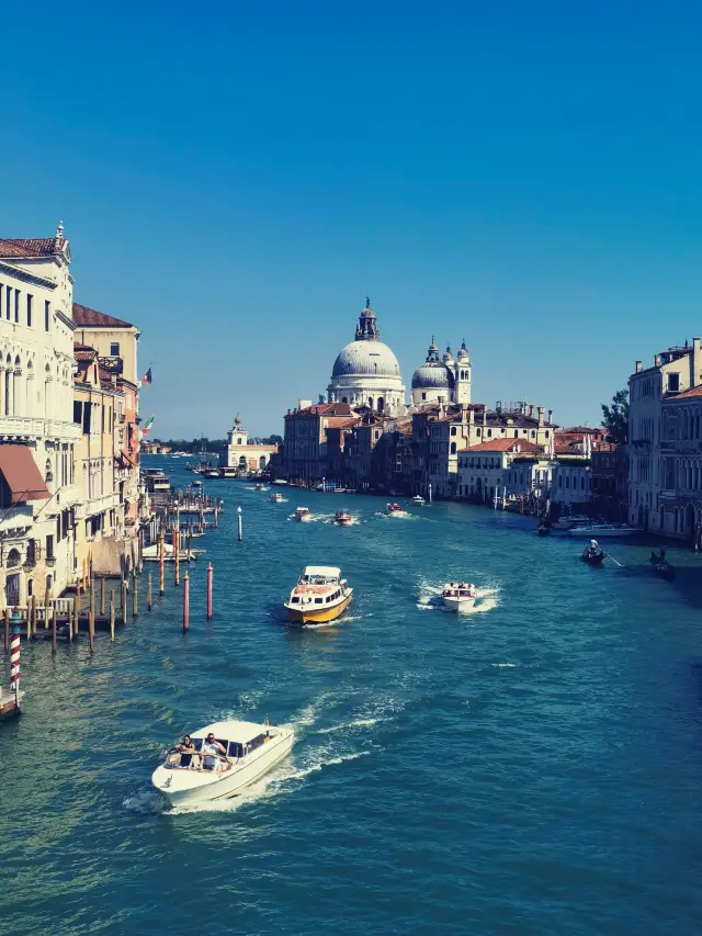 Venice in August is beautiful and lively