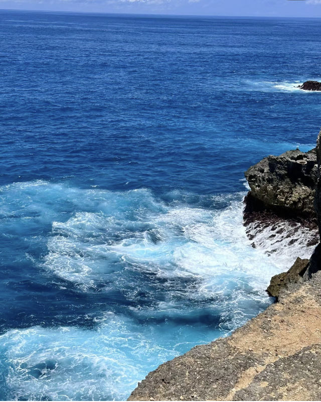 巴厘島 | 破碎海灘一個滿眼都是藍色的秘境