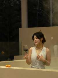 因為泡了個溫泉在朋友圈出名了…