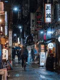 東京夜晚的街道如此迷人