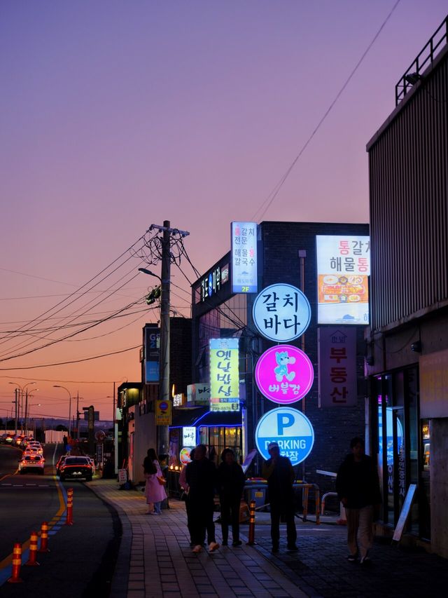 太震撼了！在濟州島拍到的人生落日