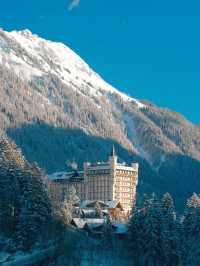 🏰✨ Gstaad's Grandeur: A Palace of Alpine Dreams 🌄