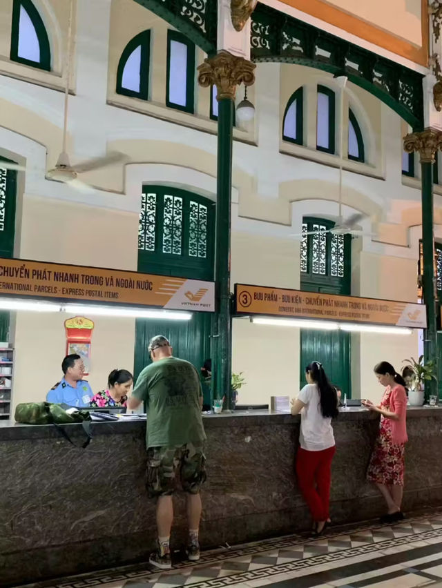 Sai Gon Centeral Post Office vietnam 🇻🇳 