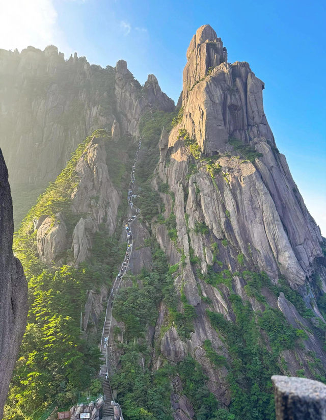 在九月的第一天成功打卡黃山！