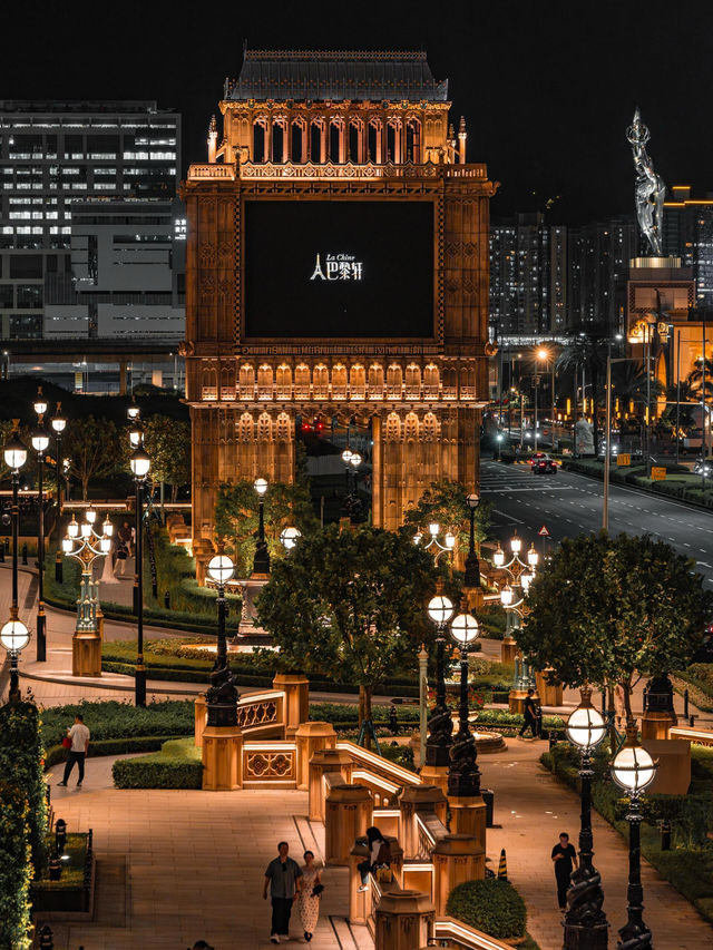 不是倫敦是發朋友圈被問爆的澳門夜景。