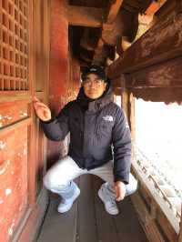 臘月初一登上介休環翠樓橋