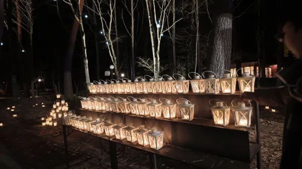 Karuizawa Highland Church Christmas Illumination Requires Advance Reservation