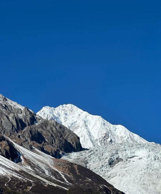 寒假帶娃去海螺溝看貢嘎雪山~