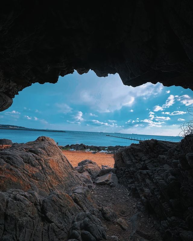 青島第二海水浴場，邂逅夢幻海濱