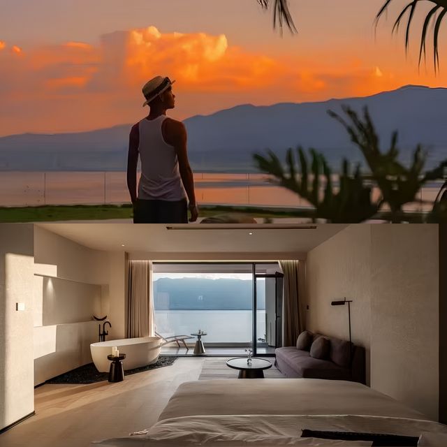 入住洱海的詩意大理六逸LUYEE|伴山海景酒店