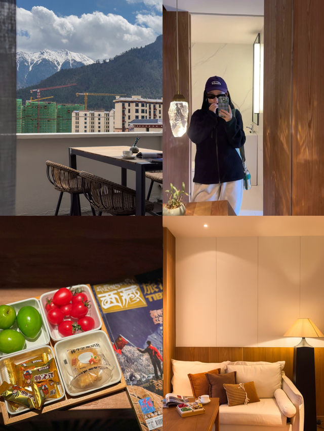 在林芝入住了理想中的藏式酒店