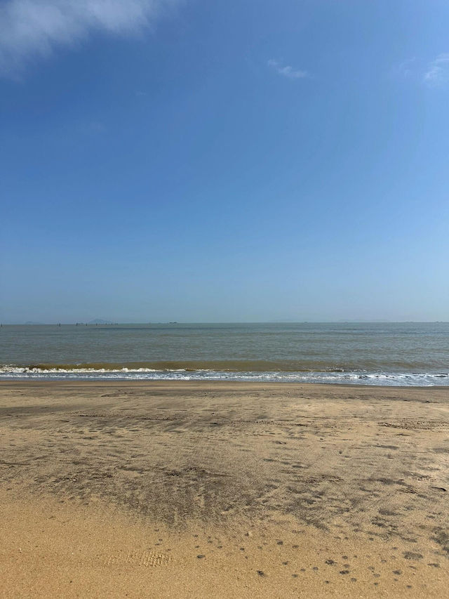 🌊澳門黑沙灘，獨特之美