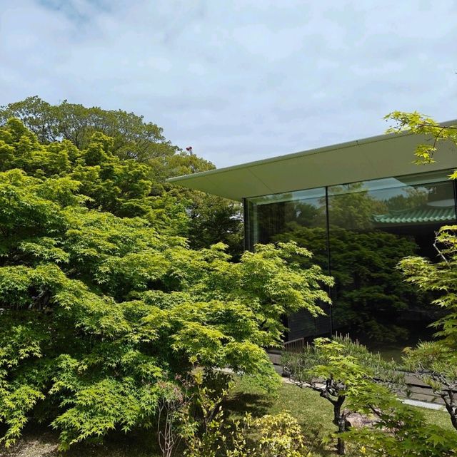 被大阪藤田邸跡公園美到 