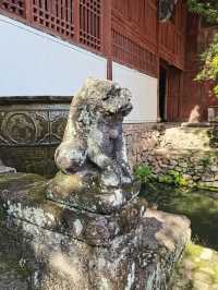 古老與現代並存的延福寺