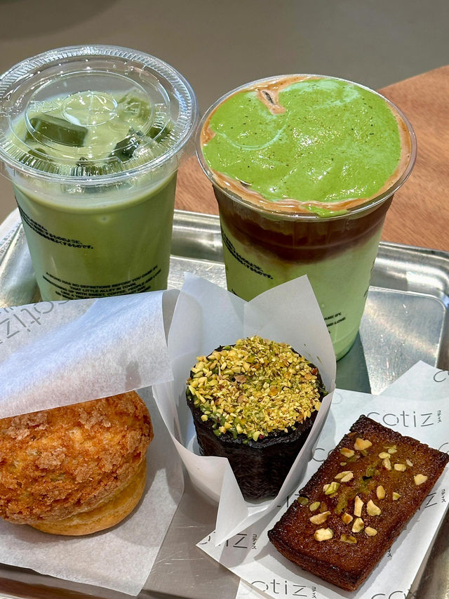 ✨澳門開心果抹茶控集體暴動！Cotiz這家店藏著「天堂級甜點」
