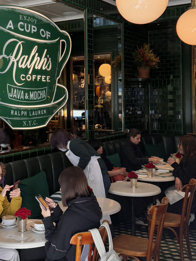 東京表參道必衝！拉夫勞倫咖啡夢幻打卡地☕️